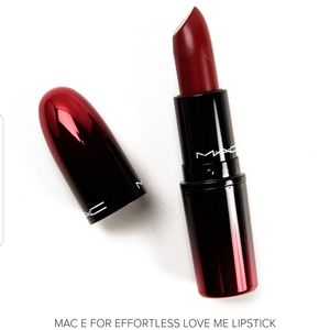 MAC E for Effortless Lipstick